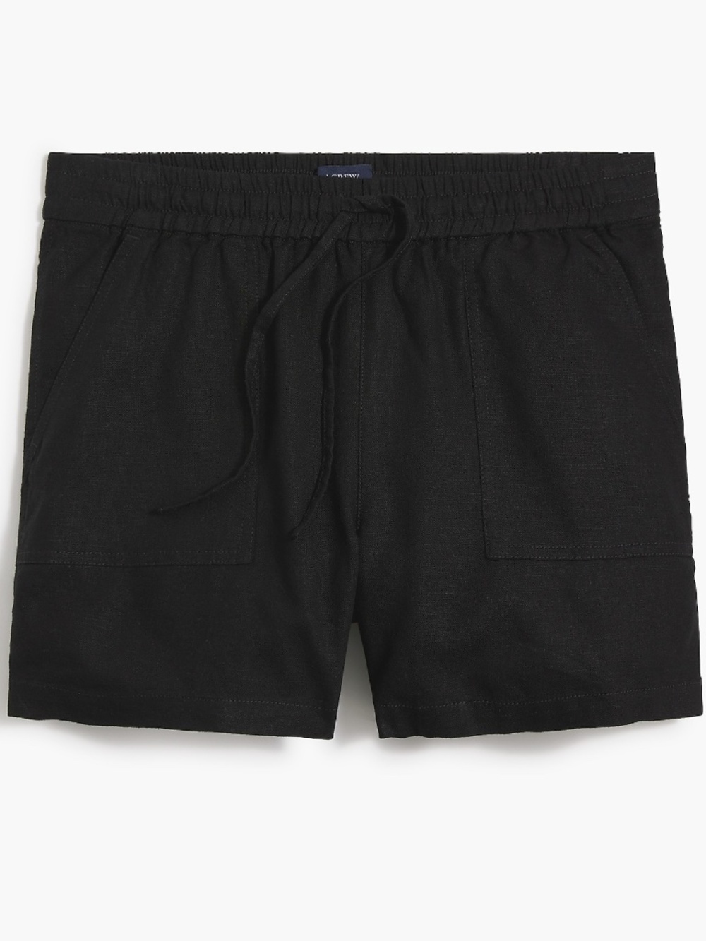 J.Crew Factory Linen-blend Drawstring Short - Picture 5 of 5